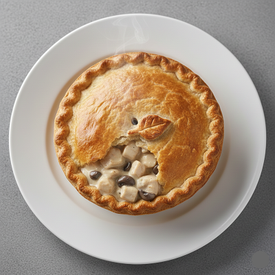Chicken & Mushroom Pie 